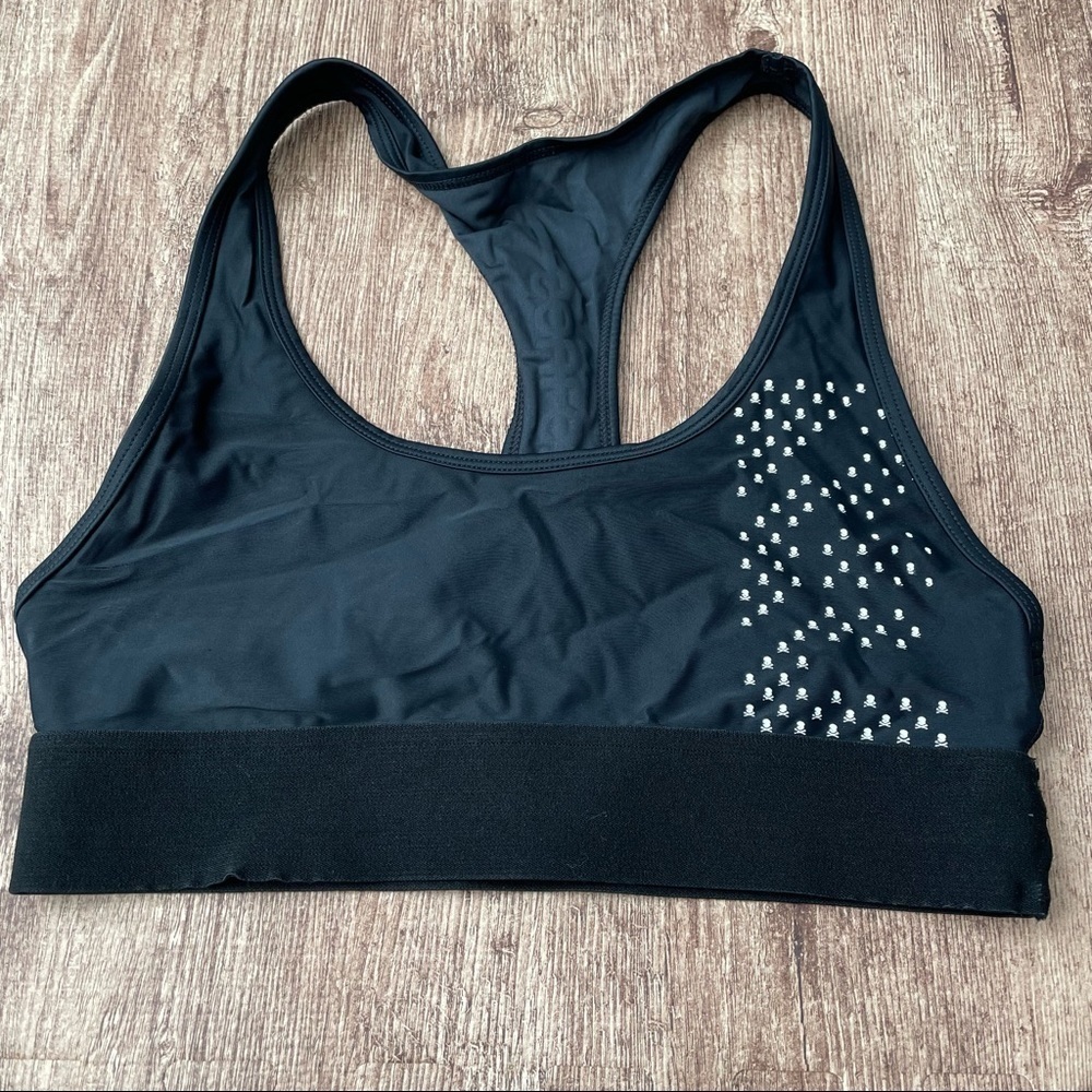 Soul Cycle Black Razorback Sports Bra